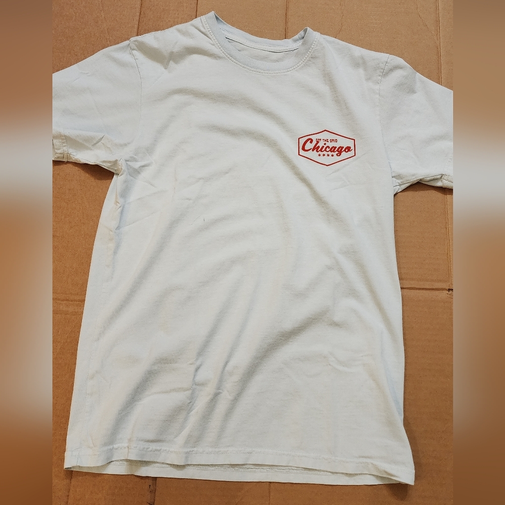 White Chicago Graphic T-Shirt